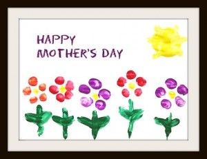 Happy Mothers day – Finger Painting