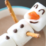 Hot Chocolate Marshmallow Snowman